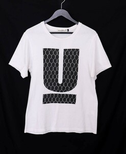 UNDERCOVER UロゴTシャツ サイズ1 ホワイト CC61 アンダーカバー 半袖カットソー