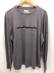 Columbia コロンビア 長袖Tシャツ トレーナー グレー L/G メンズ 24052703