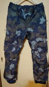 【送料無料】20-21 BURTON AK GORE-TEX Lサイズ バートン ゴアテックス Dress Blue Telo Camo メンズ スウォッシュ パンツ カモフラ 