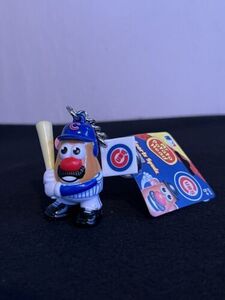 Mr Potato Head - Sports Spuds - Chicago Cubs Key Ring - New 海外 即決