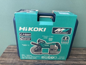 022●未使用品●HiKOKI ハイコーキ 120mmコードレスロータリバンドソー CB3612DA(XP)