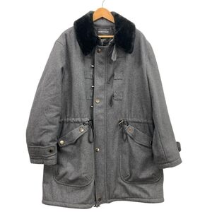 未使用◆エンポリオ アルマーニ ダッフル風 コート ETEROPOLITAN LINE メンズ サイズ44 グレー EMPORIO ARMANI 【AFA24】