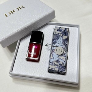 新品未使用 正規品 Dior ディオール ヴェルニ 999 ネイルエナメル 7ml ルージュ 720V アイコンベルベット リップケース 匿名配送