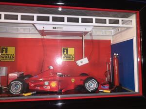 フェラーリ F1 ジオラマ ジョアン・フェレット・カーボネル Joan Ferret Carbonell FERRARI F1 BOX 99