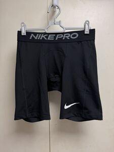 送料格安スピード発送！美品★NIKEナイキPROレーシングタイツパンツ黒★Mサイズジョギング登山トレランマラソントレッキング