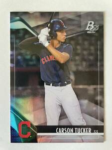 Topps MLB 2021 Bowman platinum #TOP-53 CARSON TUCKER カーソン・タッカー Cleveland Guardians クリーブランド・ガーディアンズ