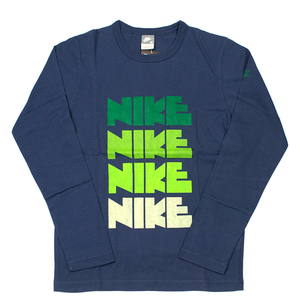 国内正規 新品未使用 NIKE 1970年代 ビンテージ 4連 ゴツナイキ 長袖 Tシャツ ナイキ VINTAGE BLOCK BUSTER LS T-SHIRT 403