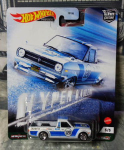 HotWheels ’75 DATSUN SUNNY TRUCK (B120) PREMIUM　ホットウィール プレミアム 1975 ダットサン サニートラック サニトラ　　　///am