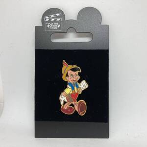 ♪ ディズニーストア ピノキオ Pinocchio Walking ピンバッジ 2001年 新品