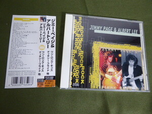 [m8009y c] 帯付 Jimmy Page & Albert Lee　Live　ジミー・ペイジ／アルバート・リー／ジョン・ポール・ジョーンズ／ニッキー・ホプキンス