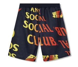 ★送料込★希少★ ANTI SOCIAL SOCIAL CLUB 未使用 未開封 アンチソーシャルソーシャルクラブ assc ハーフパンツ フリース ショートパンツ