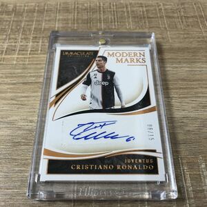 Cristiano Ronaldo 2020 Panini Immaculate Collection Soccer Ink Auto Bronze 15枚限定　auto クリロナ　直筆サインカード　ロナウド