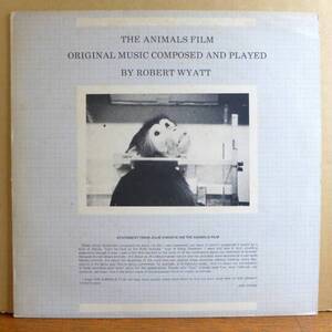 ROBERT WYATT / THE ANIMALS FILM [ Rough Trade 40 ] UKオリジナル盤 ロバート・ワイアット 実験音楽