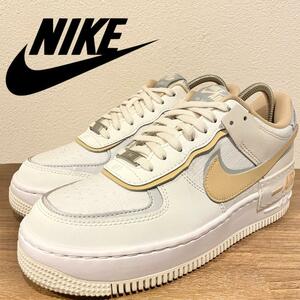 NIKE W AIR FORCE 1 SHADOW SUMMIT WHITE ナイキ エア フォース ワン シャドウ DV7449-100 レディース ローカットスニーカー 24cm 美品