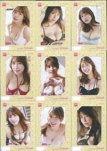 夏来唯　　ファースト トレーディングカード　　生写真カード　　PHOTO CARD　　全９種