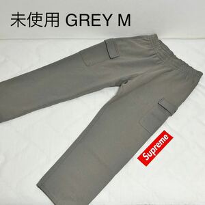 未使用 22fw Supreme Small Box Cargo Sweatpant Grey size:M タグ付き Supreme Online 購入 シュプリーム スモール ボックス カーゴパンツ