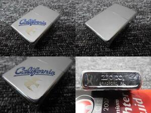 Zippo・ライター・ビンテージ・California・カリフォルニア・クロームメッキ / 刻印 ・ / ・1981年頃