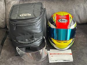 Arai アライ ヘルメット　SK－5 中古　ソフトバッグ付き