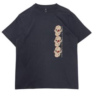 SILAS サイラス　Skull Print T-Shirts ブラック サイズ:M