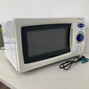 SHARP 電子レンジ RE-TD3 家電 ターンテーブル 単機能 シャープ ホワイト ハイパワー730w レトロ 素早く加熱解凍 コンパクトサイズ