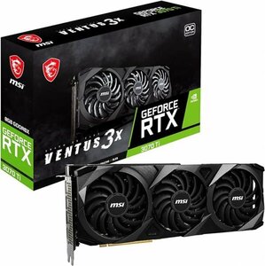 新品 未開封品 グラフィックボード ビデオカード MSI エムエスアイ GeForce RTX 3070 Ti VENTUS 3X 8G OC NVIDIAGeForceRTX3070Ti