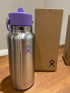 ハイドロフラス/限定品/Stainless Steel Collection /32 oz Wide Mouth Flex Straw/ 946ml /Violet/Hydro Flask 