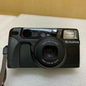 MK6618 FUJIFILM フジフィルム ZOOM CARDIA SUPER 312 コンパクトフィルムカメラ 富士フィルムシャッター/フラッシュOK 現状品　20240803