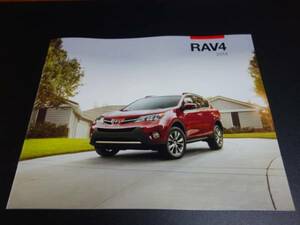 ★トヨタ　カタログ　RAV4　USA　２０１４　即決！