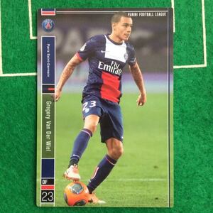 344)Panini Football League Paris Saint-Germain 23 Gregory Van Der Wiel グレゴリーファンデルビール パリ サンジェルマン パニーニ