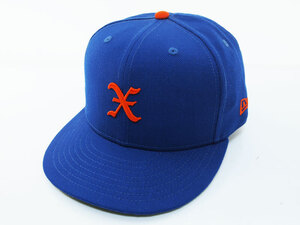 極美品 GOD SELECTION XXX NEW ERA X LOGO 59FIFTY CAP キャップ ニューエラ 7 1/2 59.6cm ゴッドセレクション FT