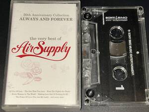 Air Supply / Always And Forever - The Very Best Of Air Supply 輸入カセットテープ