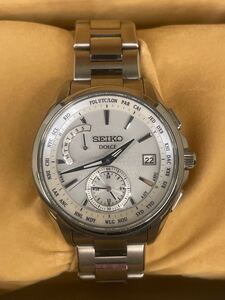 稼働品　セイコー SEIKO 8B54-0BN0 DOLCE ソーラー メンズ 腕時計