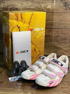 HT104 シディ SIDI スカープムーン SCARPE MOON WOMAN ビンディングシューズ EU36 白 3穴