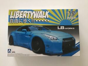 ◯LIBERTYWALK(リバティーウォーク)LBワークス R35 GT-R Ver.1/プラモデル/ニッサン/アオシマ文化教材社/未組立