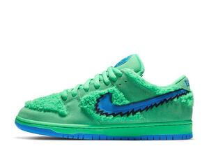 Grateful Dead Nike SB Dunk Low "Green Bear" 26.5cm CJ5378-300