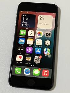 SIMフリー iPhoneSE3 64GB Midnight シムフリー アイフォンSE 3 第三世代 第3世代 ミッドナイト 黒 SIMロックなし A2782 MMYC3J/A 95％