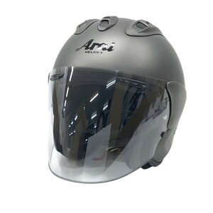 【1円】ARAI アライ VZ-RAM ジェットヘルメット MG GRAY エムジー グレー系 59-60cm [240101356708]