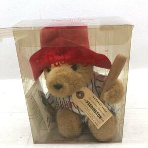 △タグ付 eden エデン Paddington Bear パディントンベア 1986 クマ ぬいぐるみ おもちゃ 保管△SG75564 