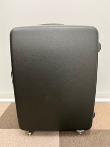 S5364▽ サムソナイト Samsonite キャリーケース トランク スーツケース ブラック系 シルバーライン 鍵付 旅行用ケース