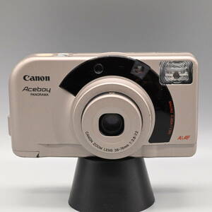 〇0593 【動作確認済み】Canon キャノン Aceboy PANORAMA 38-76mm Autoboy オートボーイA キャノン 銀塩 フィルム コンパクト