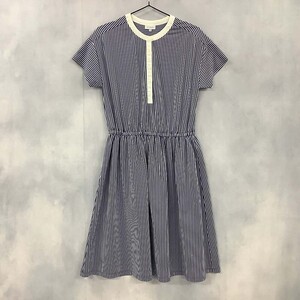 MACKINTOSH PHILOSOPHY マッキントッシュフィロソフィー ワンピース ひざ丈 半袖 ブルー系 38 / 小型便OK [PT14466]