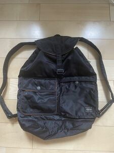 【定番】PORTER 【タンカー リュック】ポーター ブラック バックパック デイパック ナイロン TANKER BAG u2405181