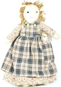 アメリカンアンティークドール　 ハンドメイド　母と子の可愛い人形 手作りの温もり溢れる米国製の人形です！　FAB