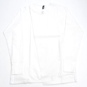 G04257 新品 22AW RIPVANWINKLE/クロスジャージー L/S シャツ 【サイズ：M】 ホワイト RB-402 リップヴァンウインクル