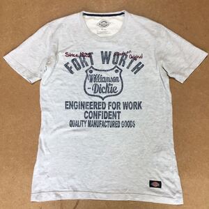 1-1 Dickies フォートワース Tシャツ グレー M メンズ ディッキーズ Tee 半袖