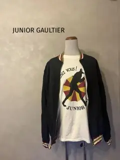 本日限定セール❗️レアJUNIOR GAULTIER 80s90sロゴ長袖tシャツ