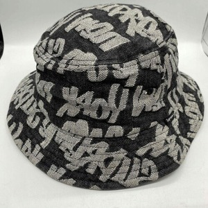 SUPREME 22ss Fat Tip Jacquard Denim Crusher Hat M/L インディゴ シュプリーム ファットティップジャガードデニムクラッシャーハット