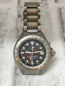 ジャンク品　セイコー ランドマスター AGS 5M45-6A00 腕時計 メンズ デイト 黒文字盤 未稼働品 SEIKO　【1977