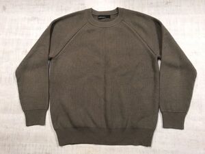 グリーンレーベル リラクシング GREEN LABEL RELAXING ユナイテッドアローズ UNITED ARROWS ウール混 ニット セーター メンズ M ベージュ