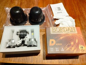 送料無料　BORDAN　SUPAREE D2S D2R LED ヘッドライト バルブ　加工用ダストカバーセット　防水カバー スバル　エクシーガクロスオーバー7